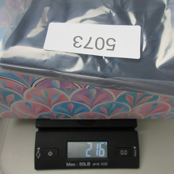 Lululemon Invigorate High-Rise Tight 25" Women 4 Blue Yoga Training Fitness 216 - Picture 10 of 10